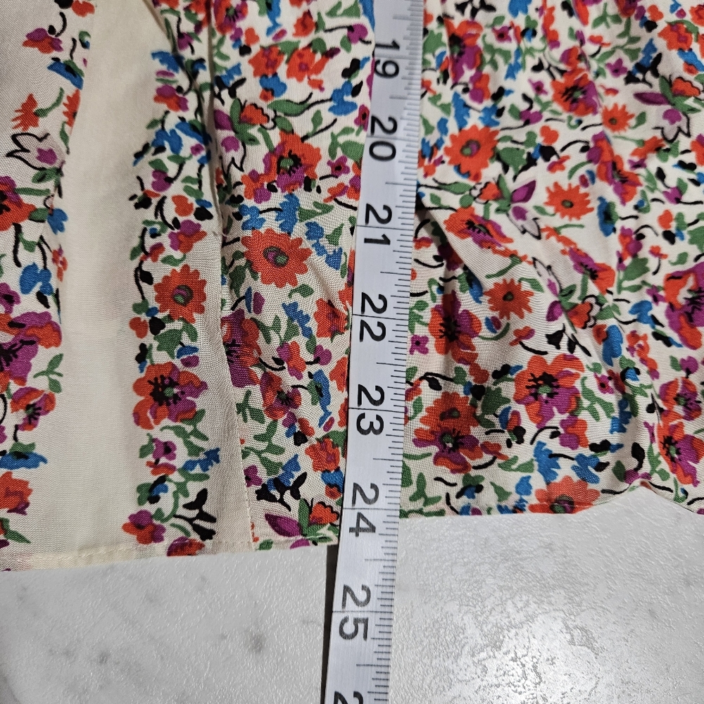 Anthropologie Maeve Hiver Floral Blouse - Picture 5 of 7